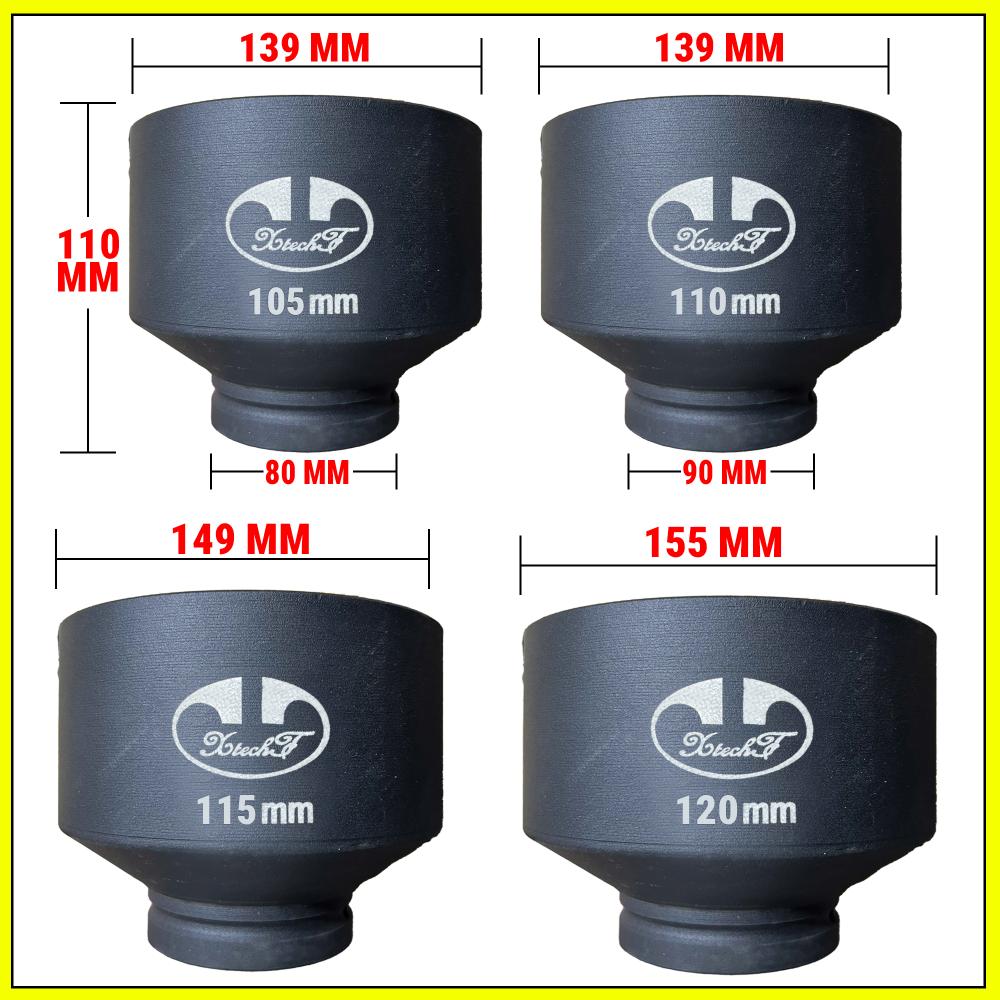Khẩu típ lớn 105-120mm 1 INCH ( lục giác ) 