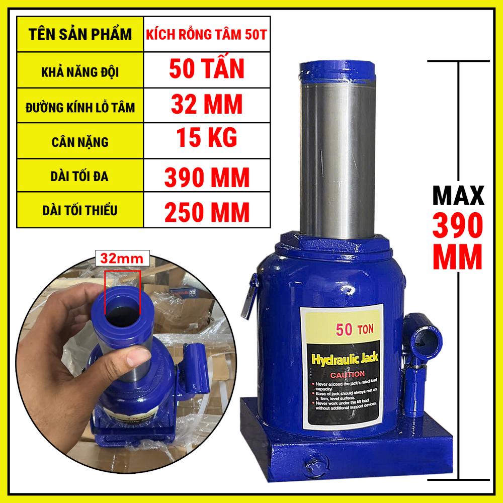 Kích rỗng tâm 50 tấn 