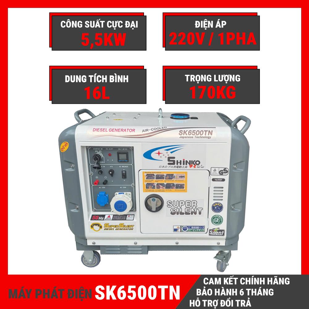 máy phát điện 5,5 KW