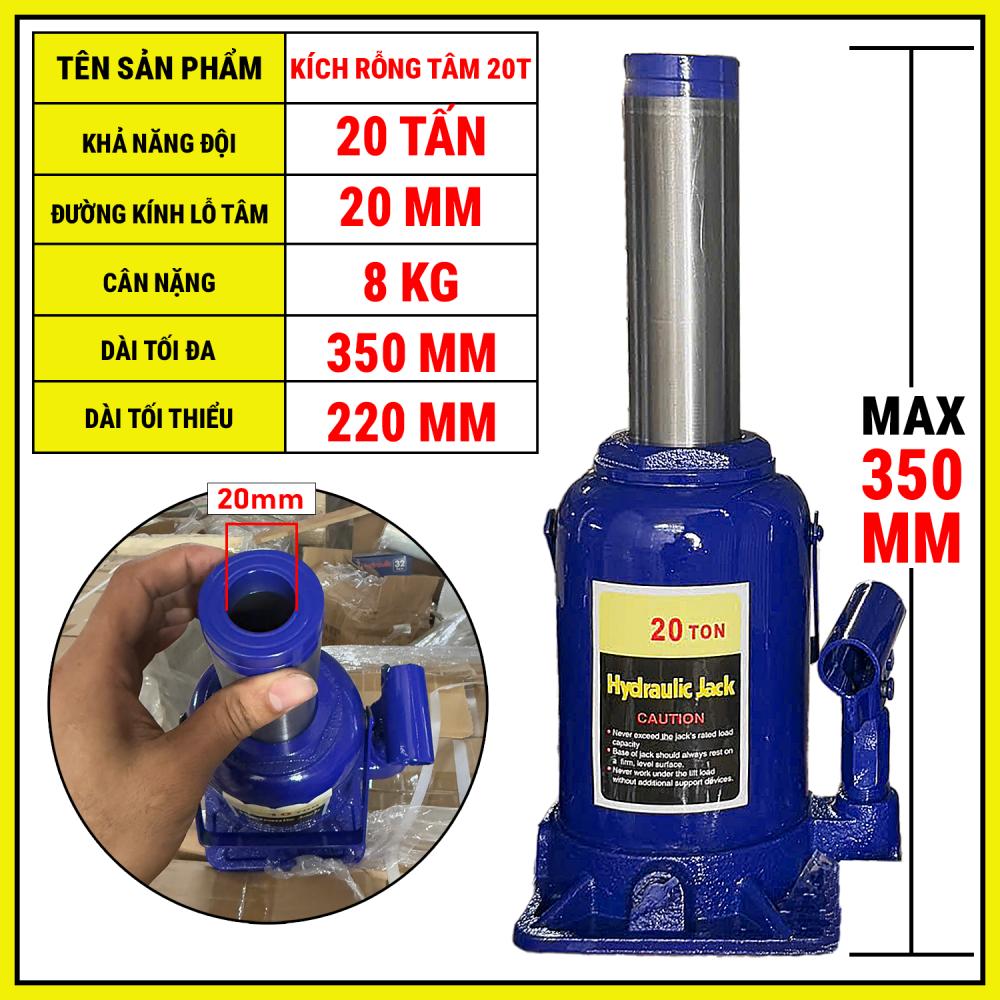 Kích rỗng tâm 20T
