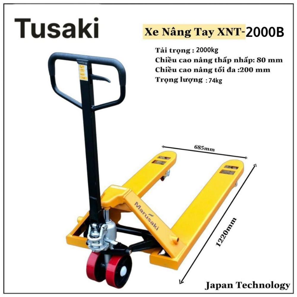 Xe nâng 2 tấn càng rộng