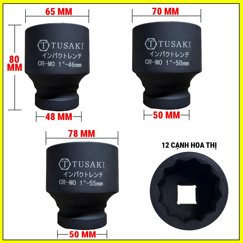 Tuýp 1 inch 46-50-55mm ( hoa thị ) 