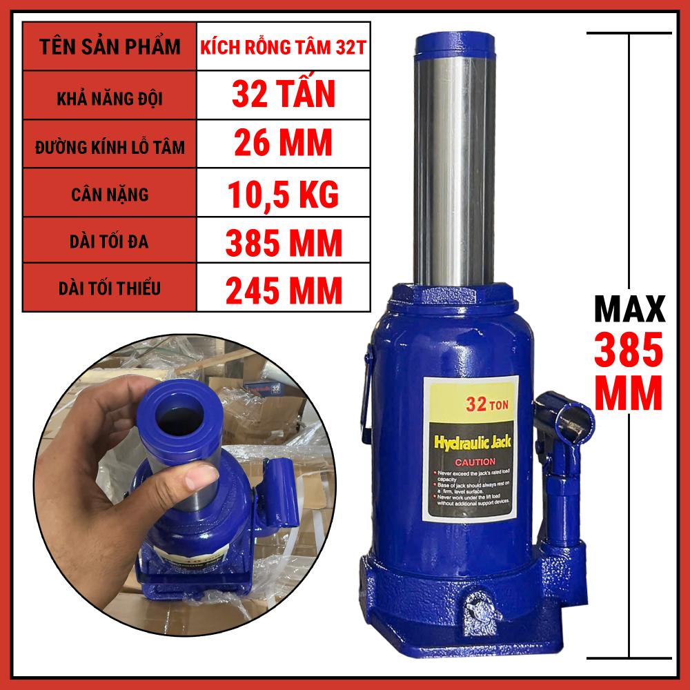 Kích rỗng tâm 32 tấn 