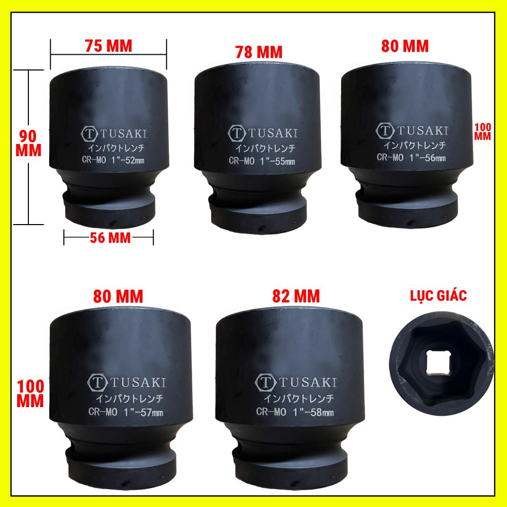 khẩu típ 1 inch 52-58mm ( lục giác )