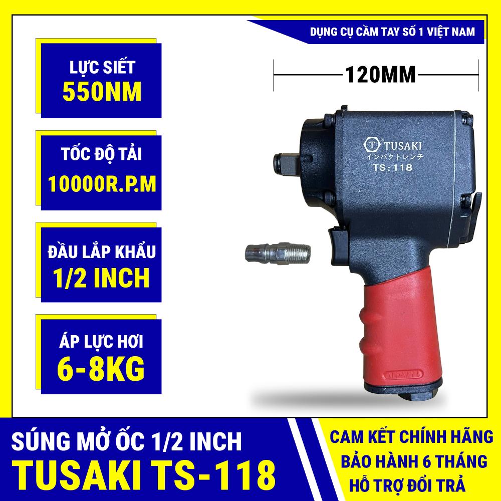 súng mở ốc 1/2 inch TS-118