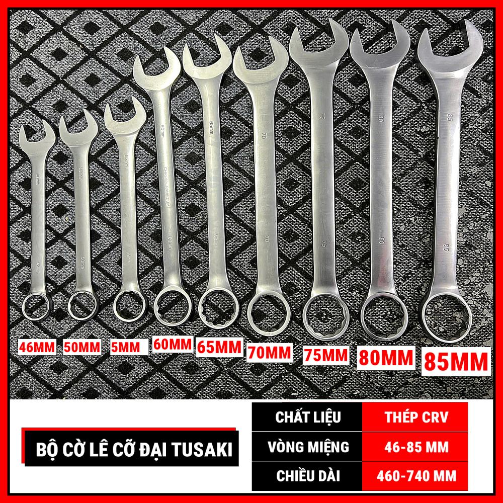 Bộ Cờ Lê Cỡ Lớn Vòng Miệng 46-85mm